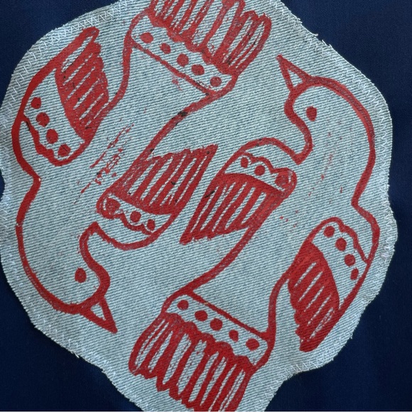 Vintage 70s handmade Upcycled patchwork top - Picture 6 of 6